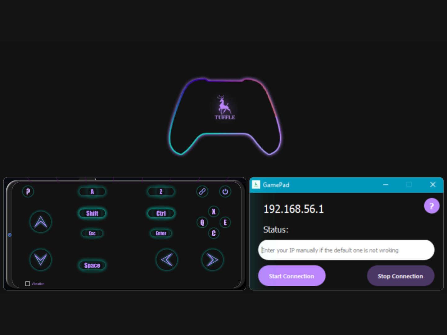 Guide for Tuffle PC Gamepad